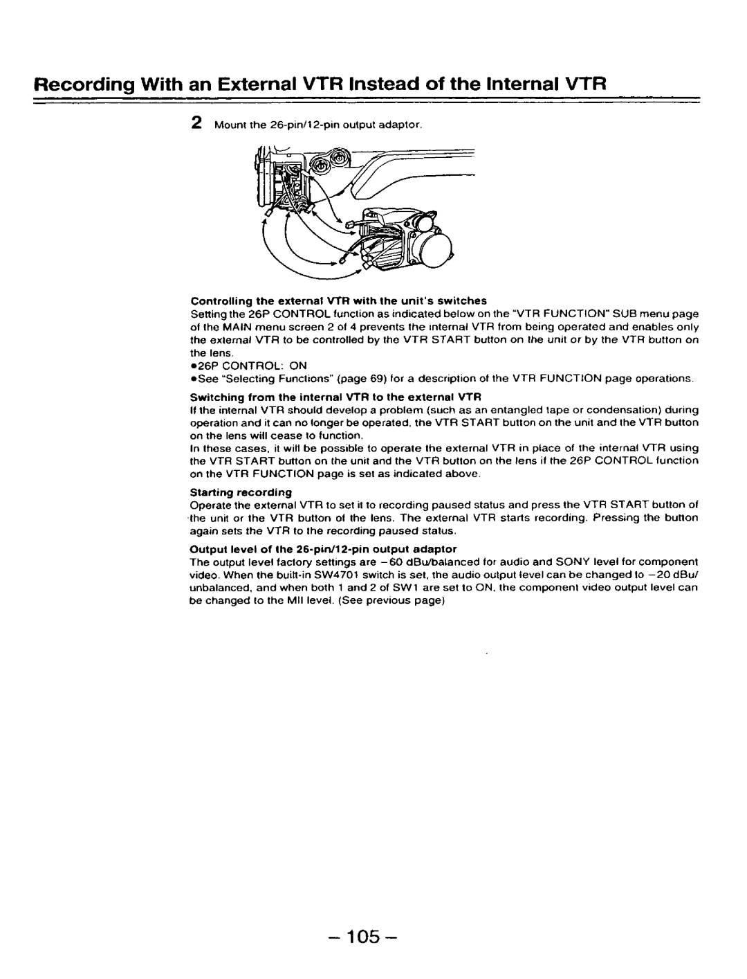 Panasonic AJ-D910WAP/E manual 