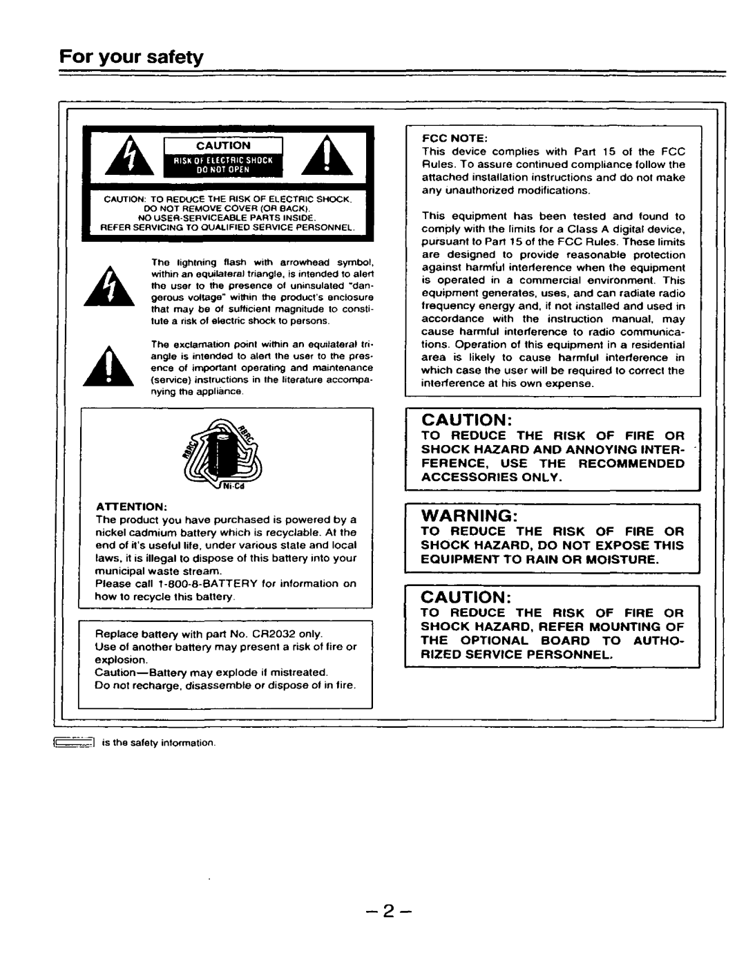 Panasonic AJ-D910WAP/E manual 