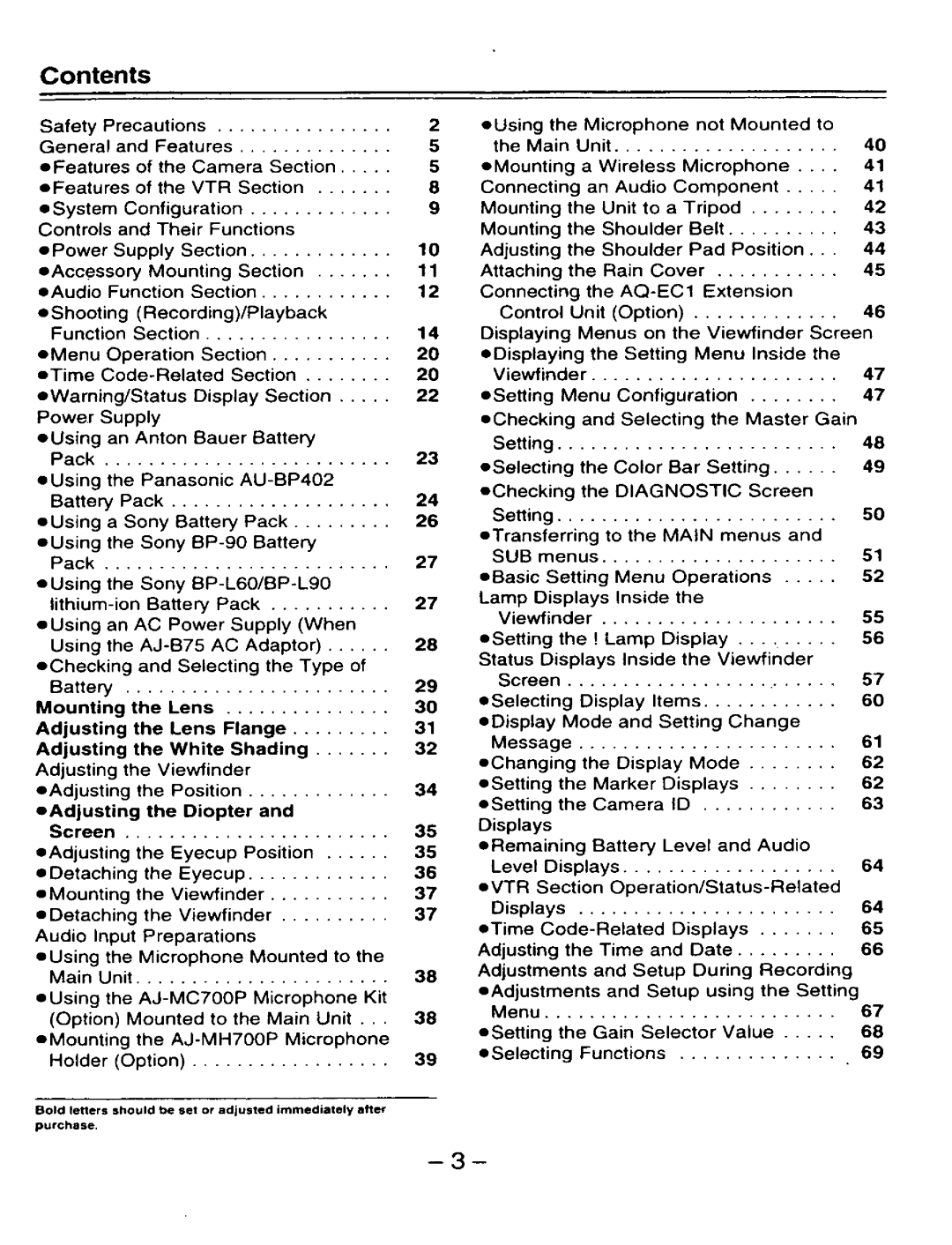 Panasonic AJ-D910WAP/E manual 