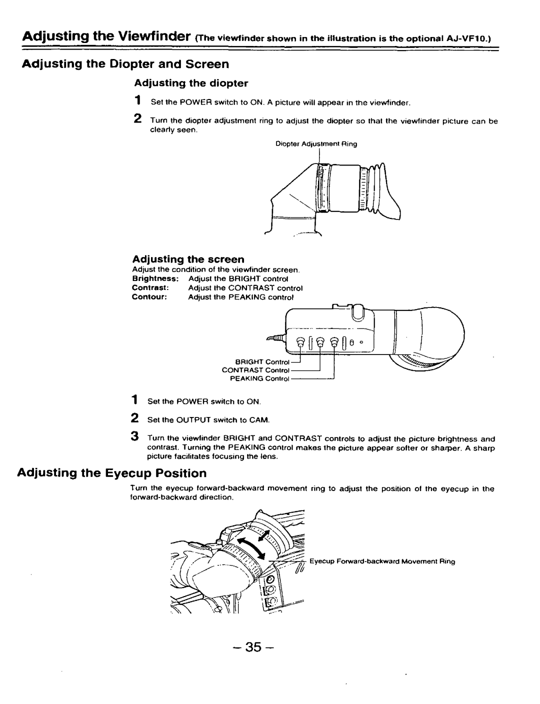 Panasonic AJ-D910WAP/E manual 