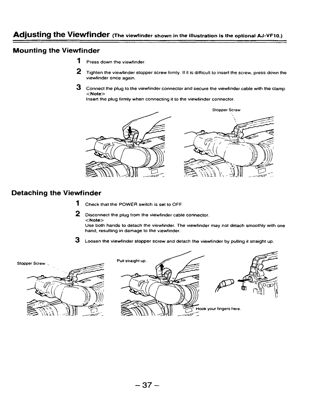 Panasonic AJ-D910WAP/E manual 