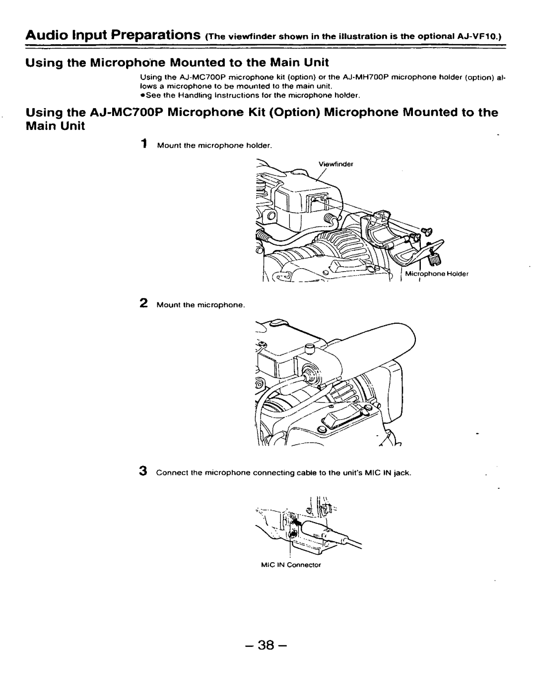 Panasonic AJ-D910WAP/E manual 