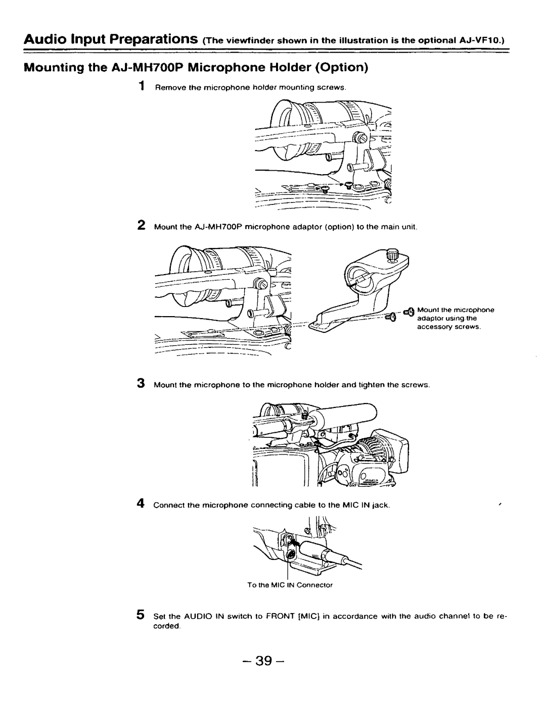 Panasonic AJ-D910WAP/E manual 