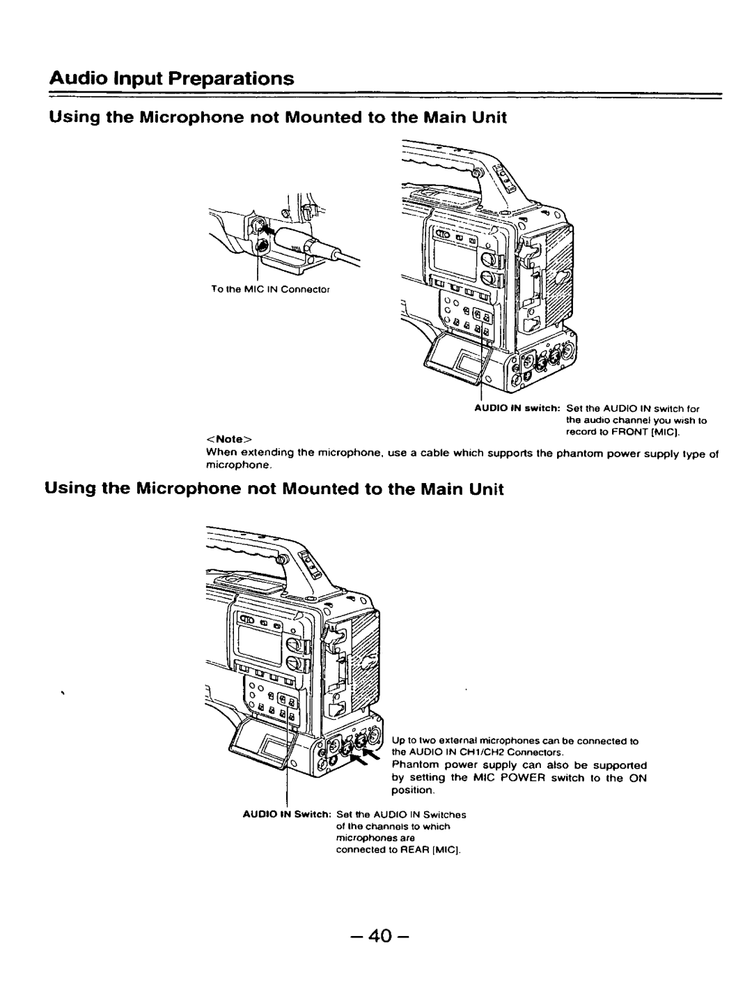 Panasonic AJ-D910WAP/E manual 