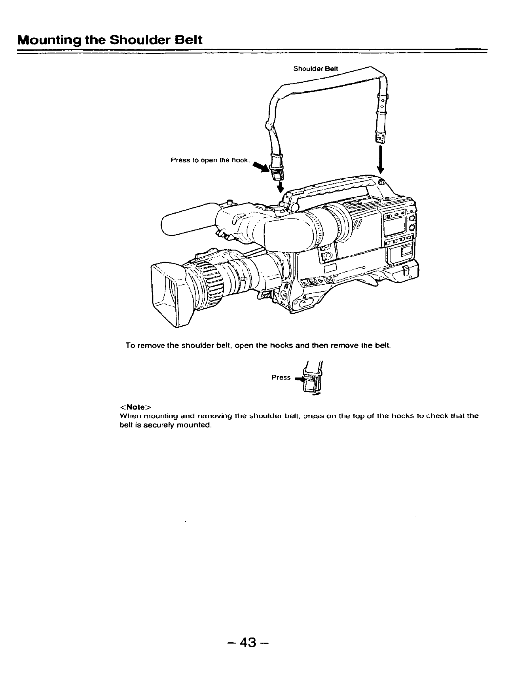 Panasonic AJ-D910WAP/E manual 