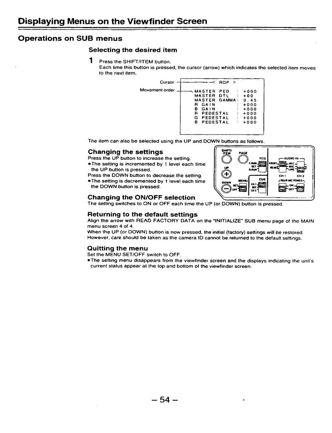 Panasonic AJ-D910WAP/E manual 