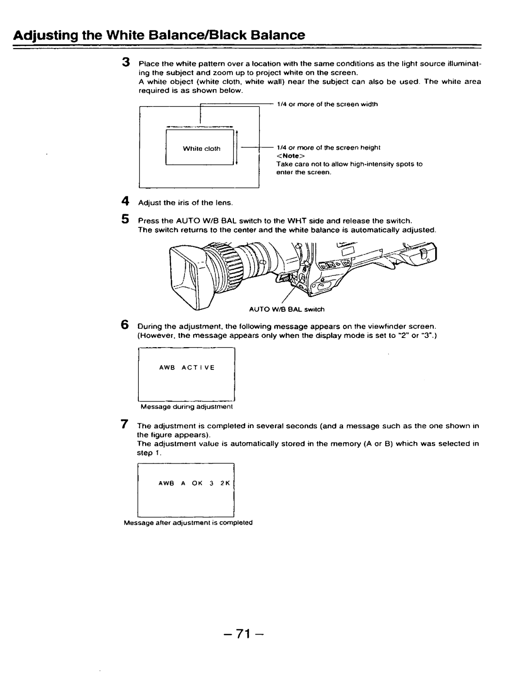 Panasonic AJ-D910WAP/E manual 