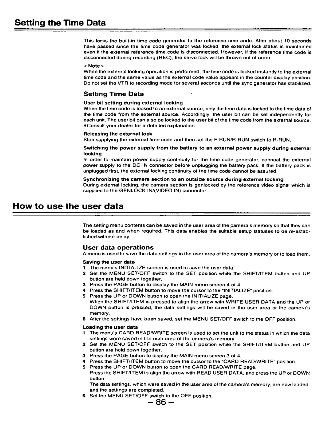 Panasonic AJ-D910WAP/E manual 