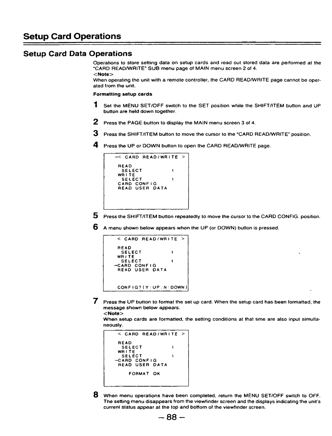 Panasonic AJ-D910WAP/E manual 