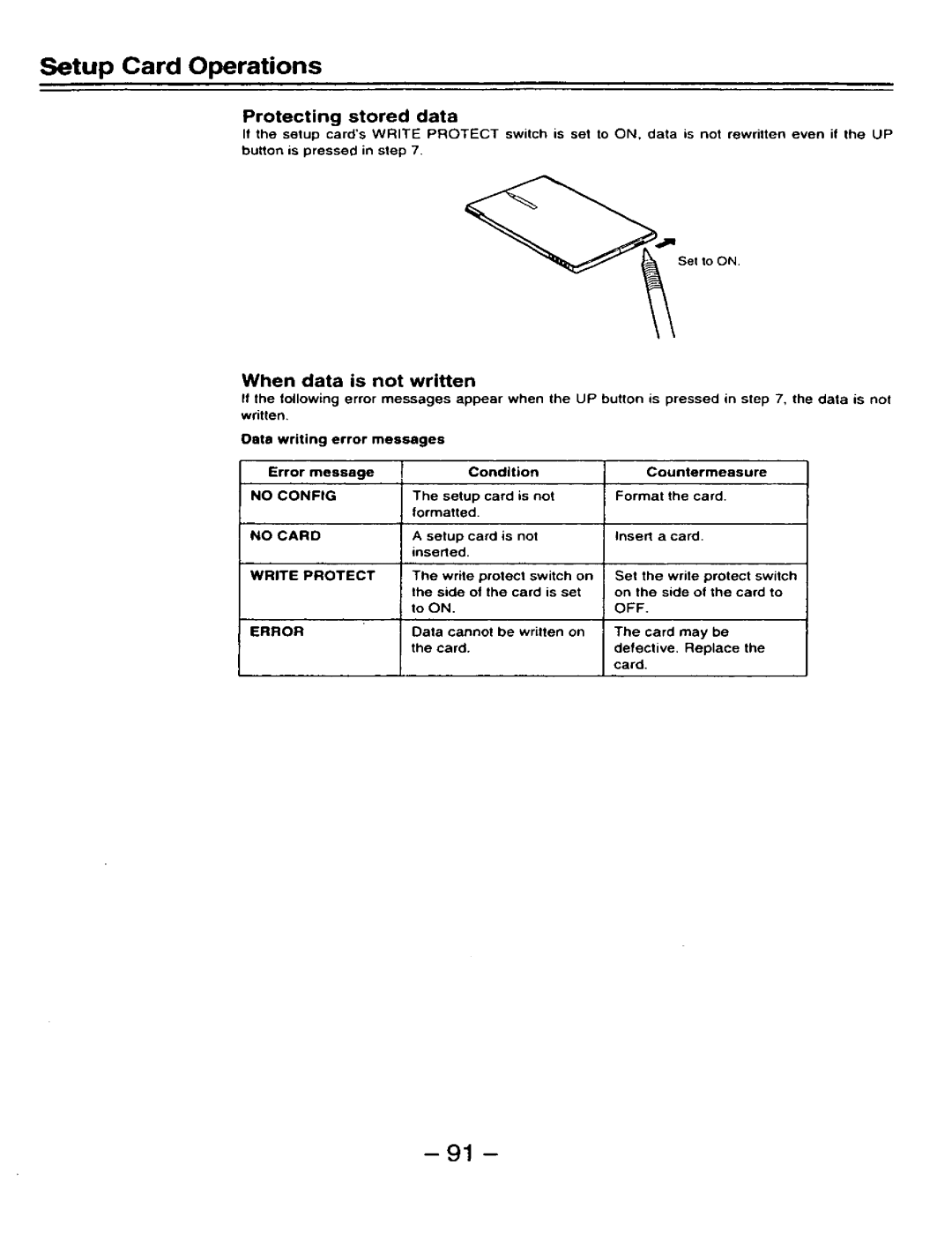 Panasonic AJ-D910WAP/E manual 