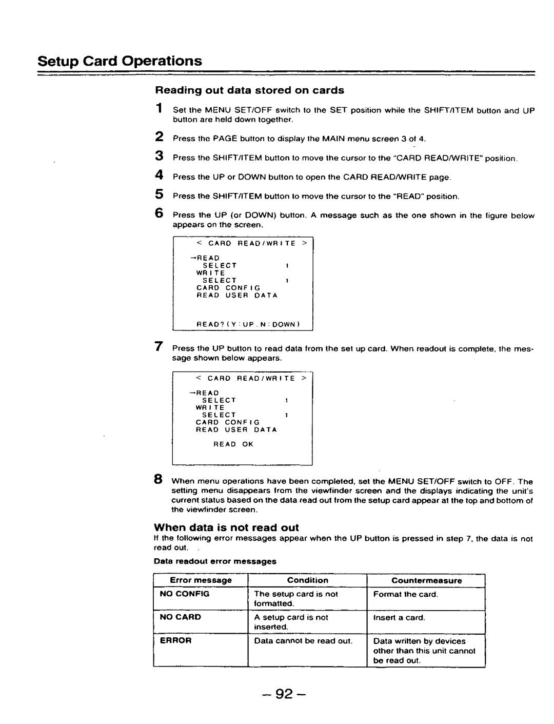 Panasonic AJ-D910WAP/E manual 