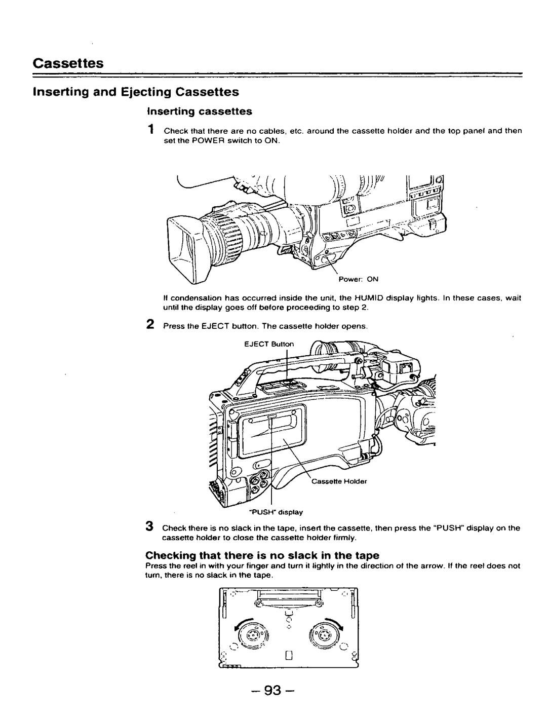 Panasonic AJ-D910WAP/E manual 