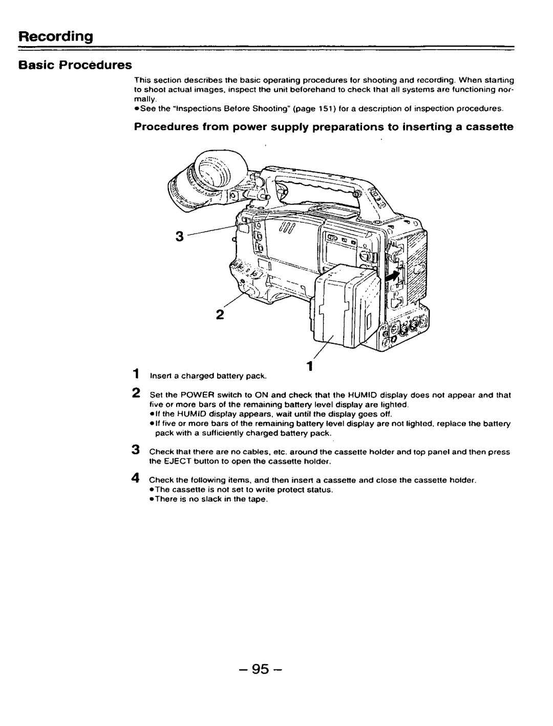 Panasonic AJ-D910WAP/E manual 