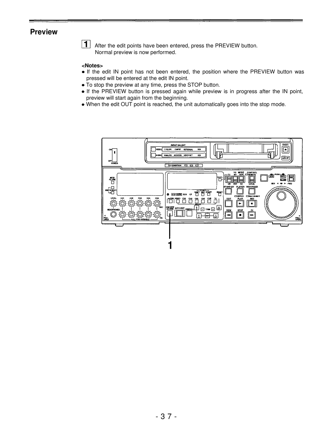 Panasonic AJ-PD950, AJ-D950 manual Preview 