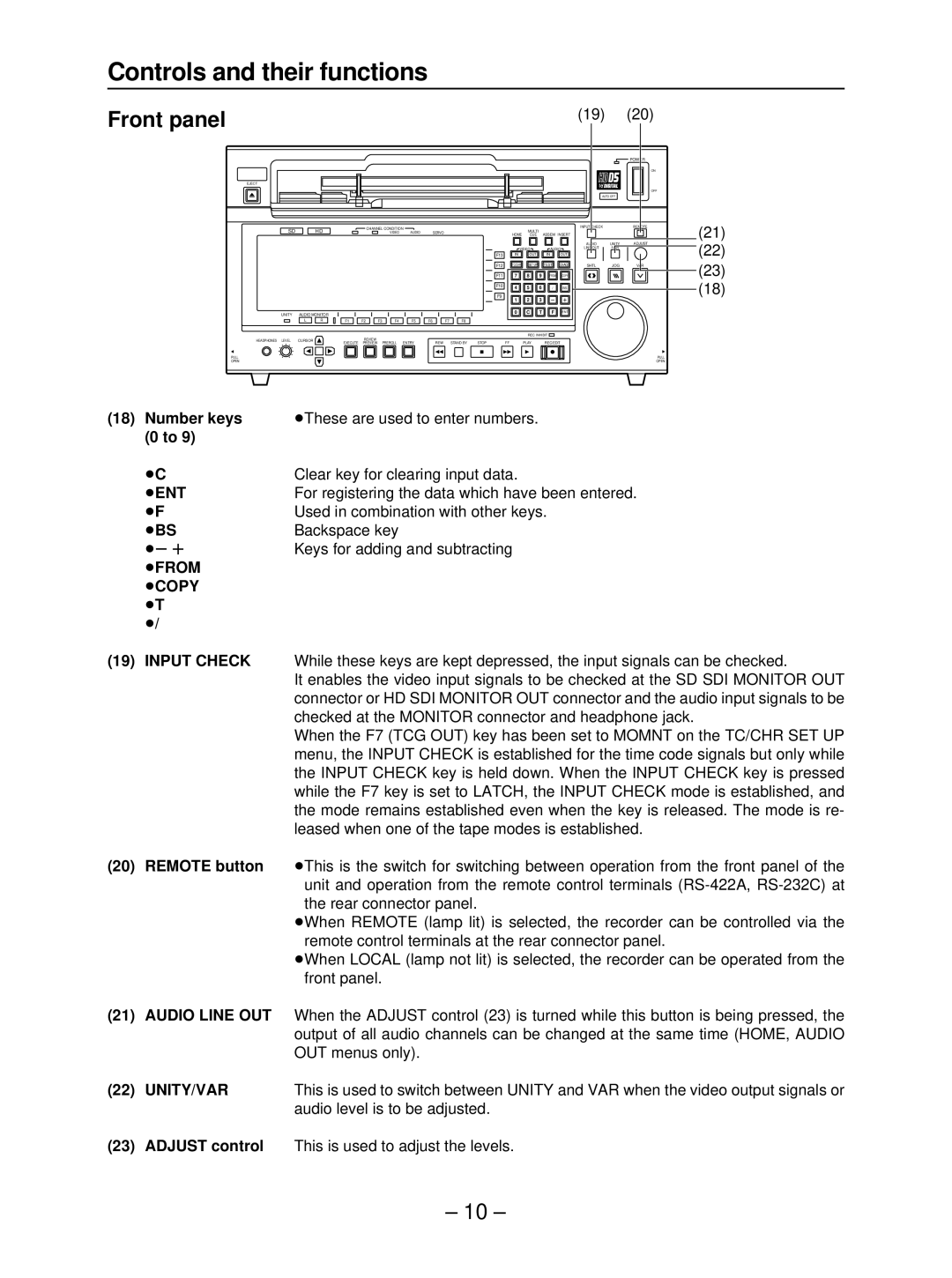 Panasonic AJ-HD3700B manual ≥Ent, ≥Bs, ≥From ≥Copy, Unity/Var 