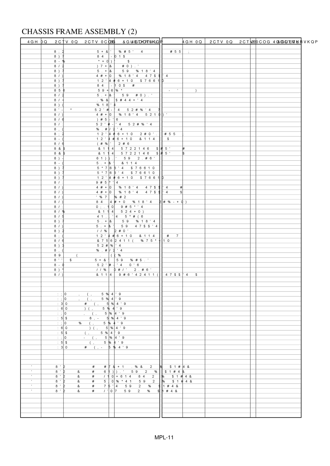 Panasonic AJ-HDC27HP/MC, AJ-HDC27MC manual MPL-11 