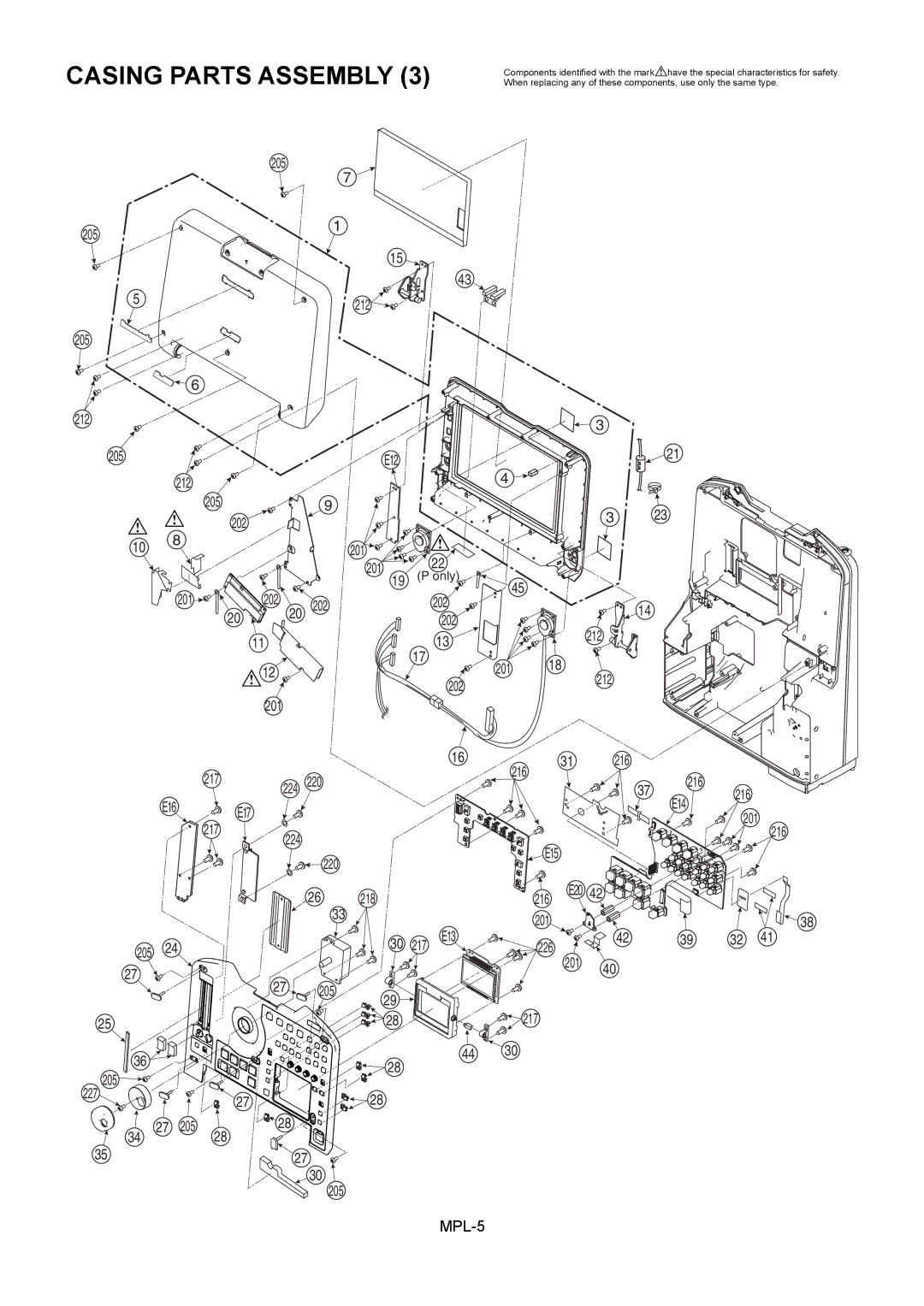 Panasonic AJ-HPM100MC manual MPL-5 