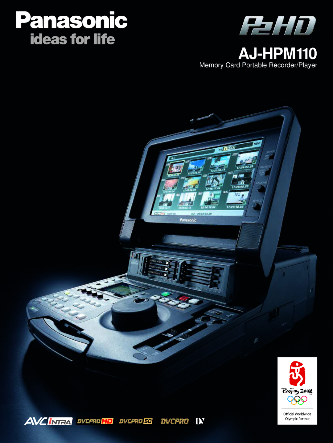 Panasonic AJ-HPM110 manual 