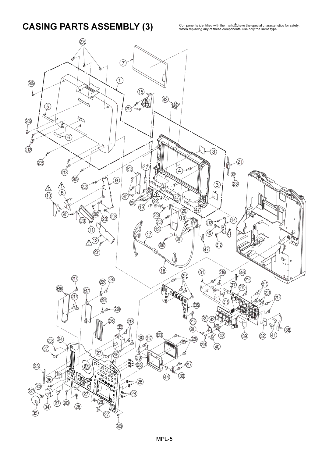 Panasonic AJ-HPM110MC manual MPL-5 