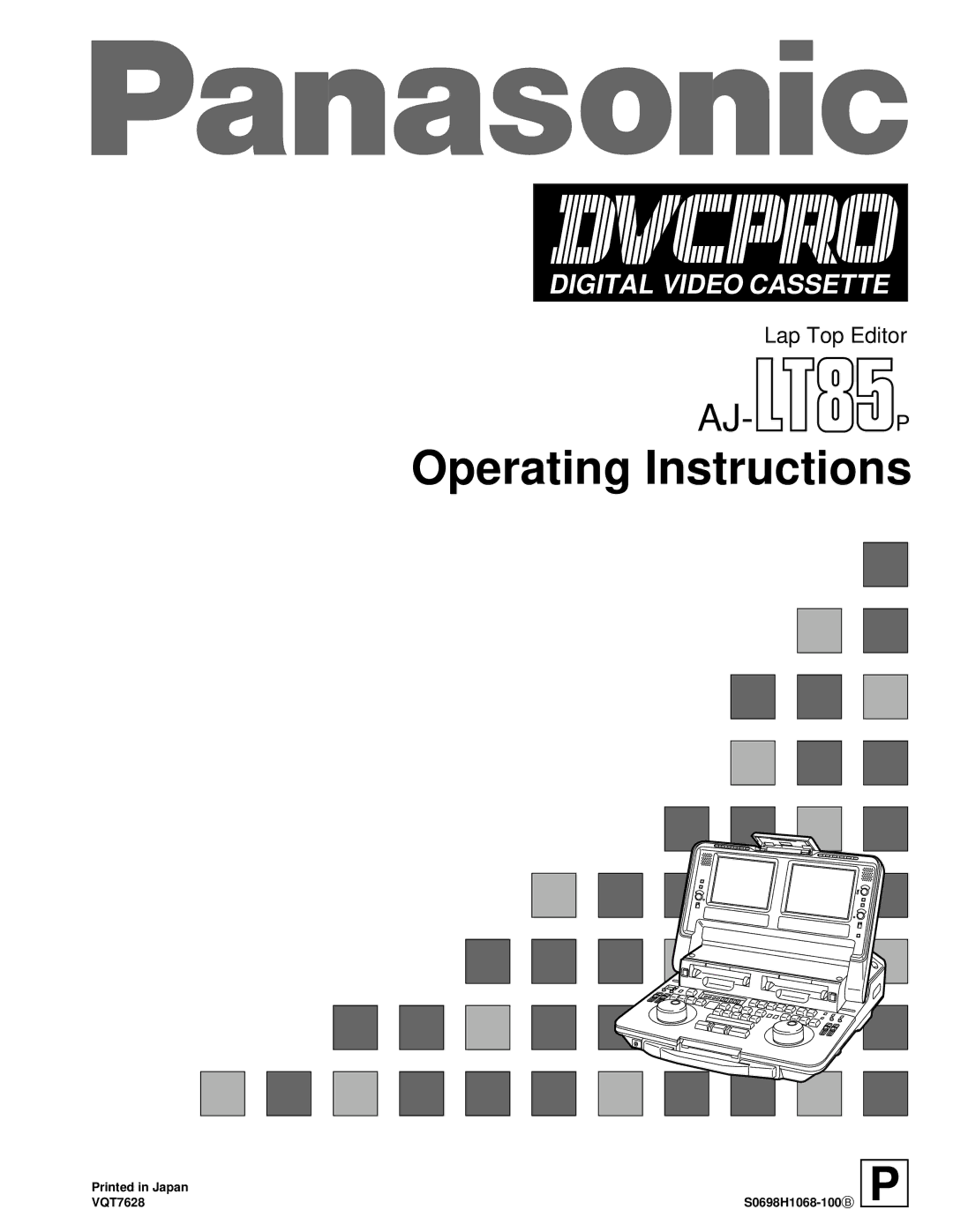 Panasonic AJ-LT85P manual Operating Instructions 