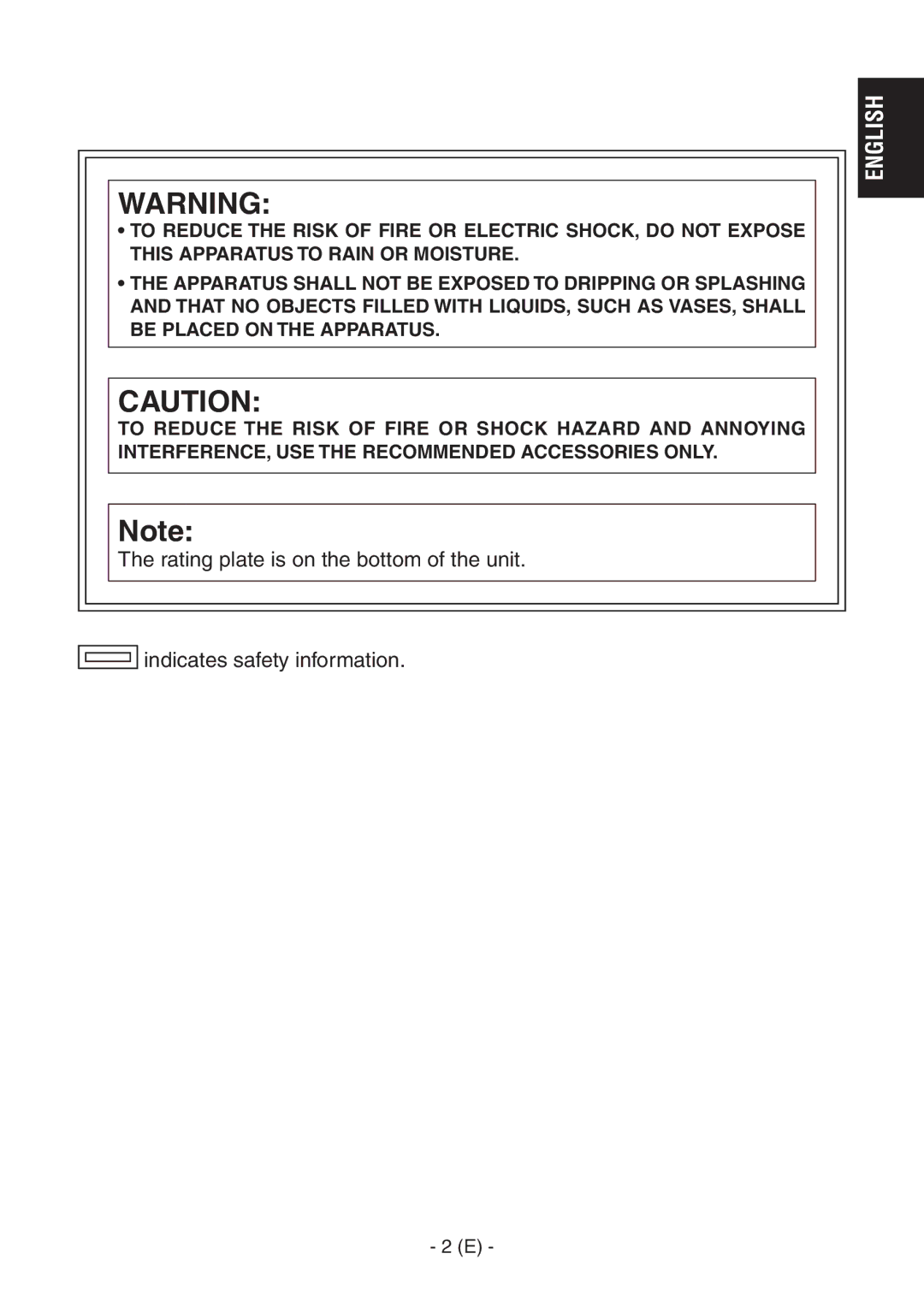 Panasonic AK-HC1500G operating instructions English 