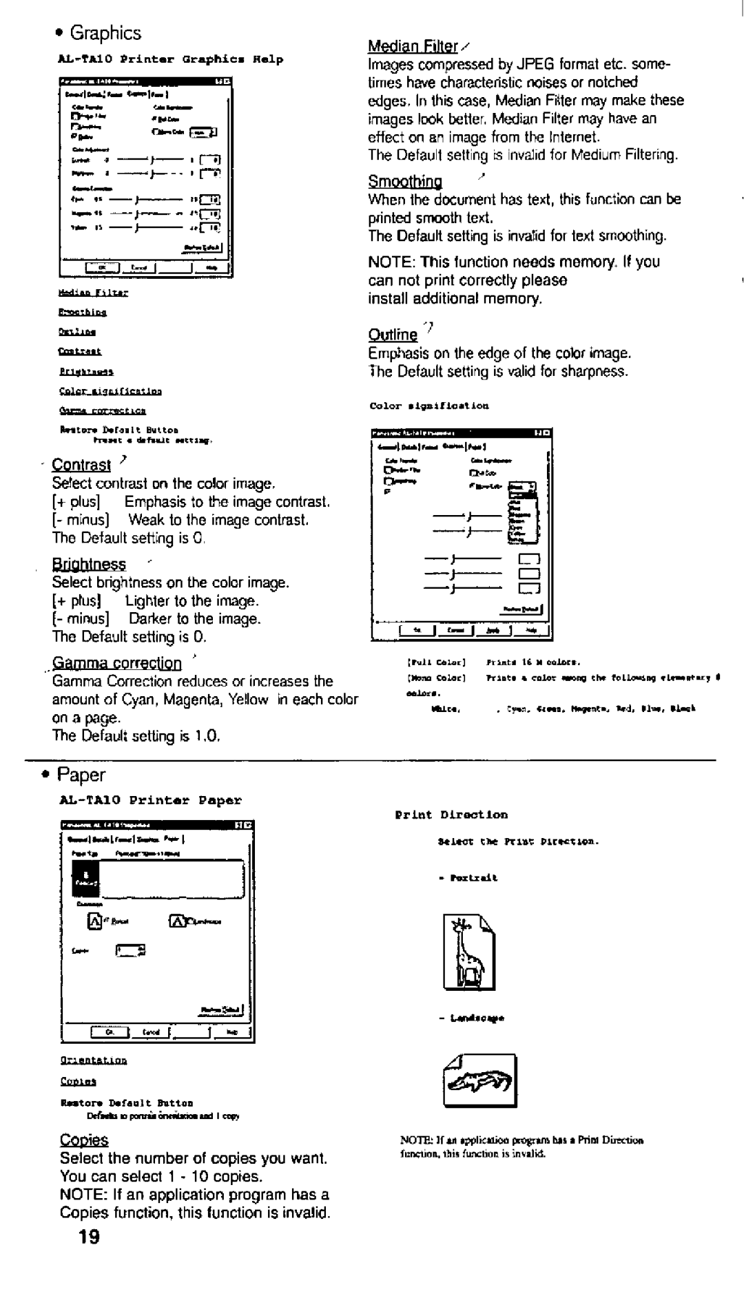 Panasonic AL-TA10U manual 