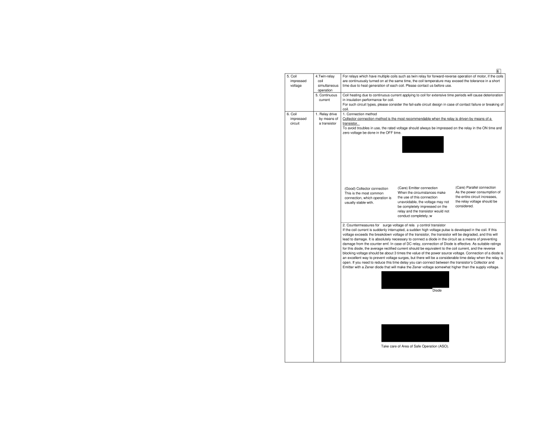 Panasonic ASCT1F46E manual Connection method 