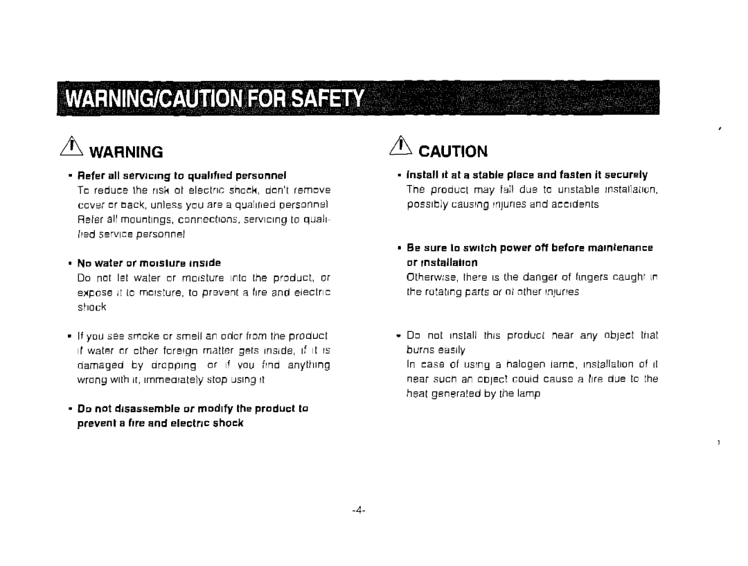 Panasonic AW-CH600 manual 