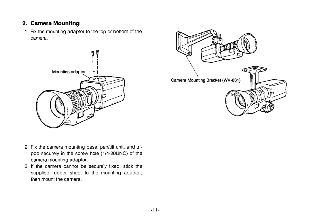 Panasonic AW-E300 manual 