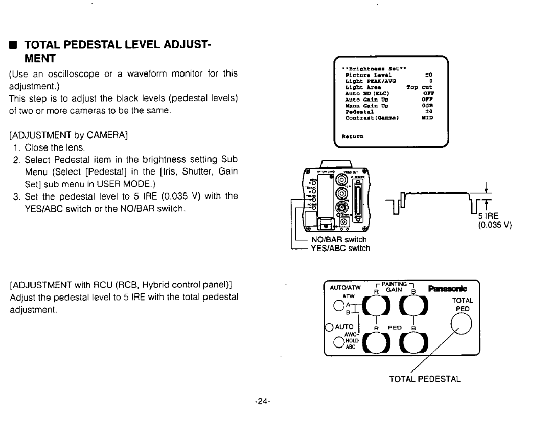 Panasonic AW-E300 manual 