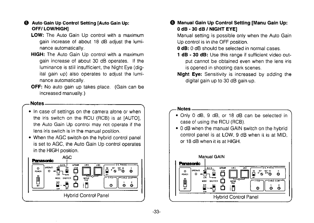 Panasonic AW-E300 manual 