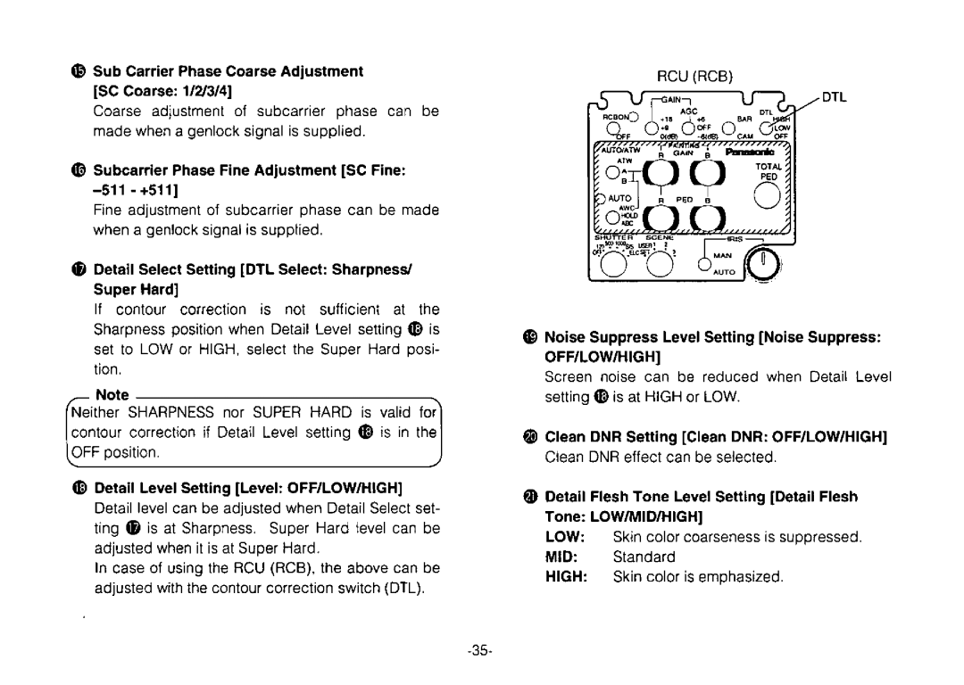 Panasonic AW-E300 manual 