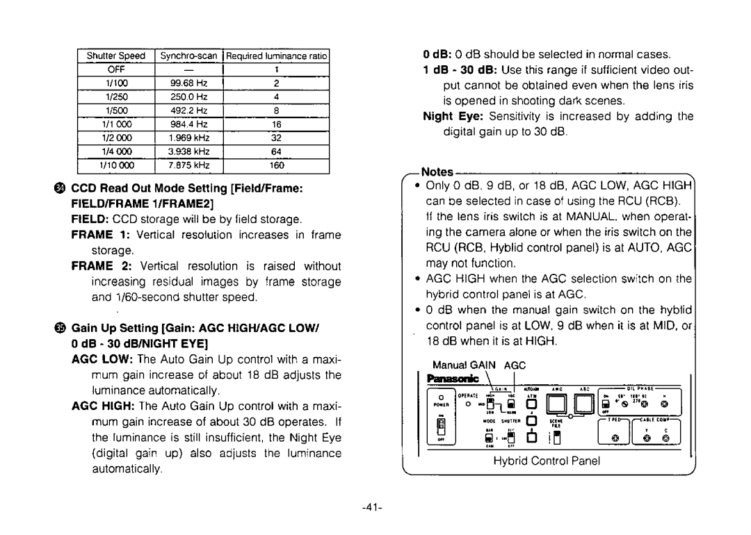 Panasonic AW-E300 manual 