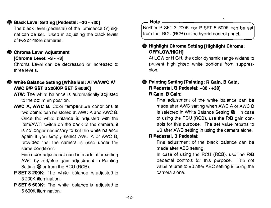 Panasonic AW-E300 manual 