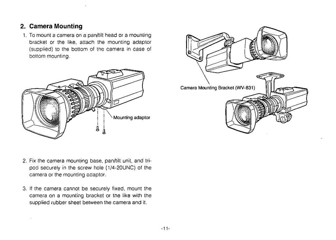 Panasonic AW-E800 manual 