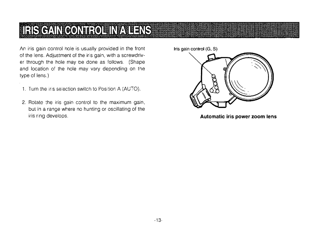 Panasonic AW-E800 manual 