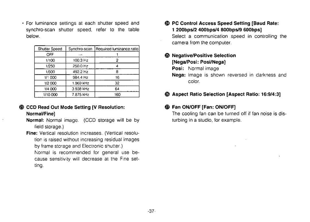 Panasonic AW-E800 manual 