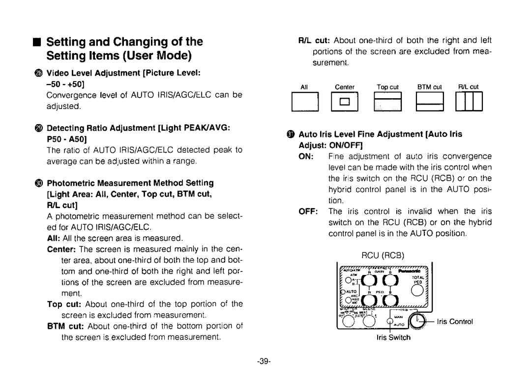 Panasonic AW-E800 manual 