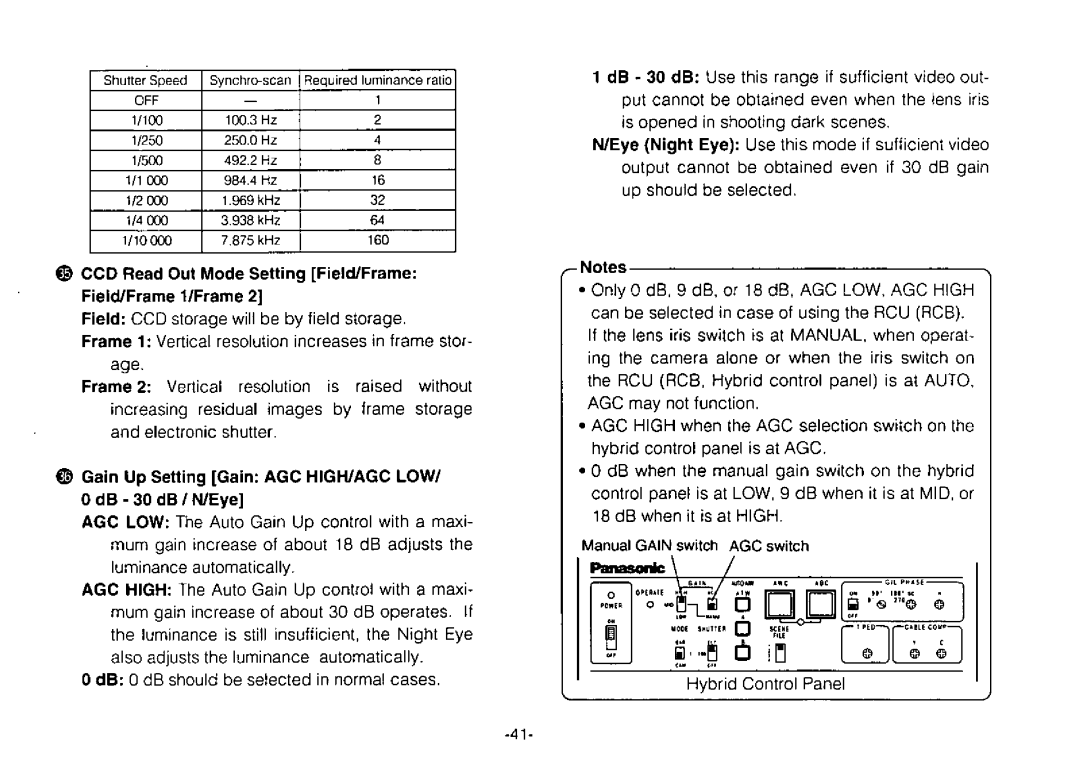 Panasonic AW-E800 manual 