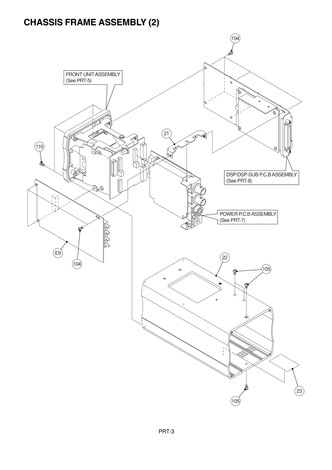 Panasonic AW-E860 manual PRT-3 