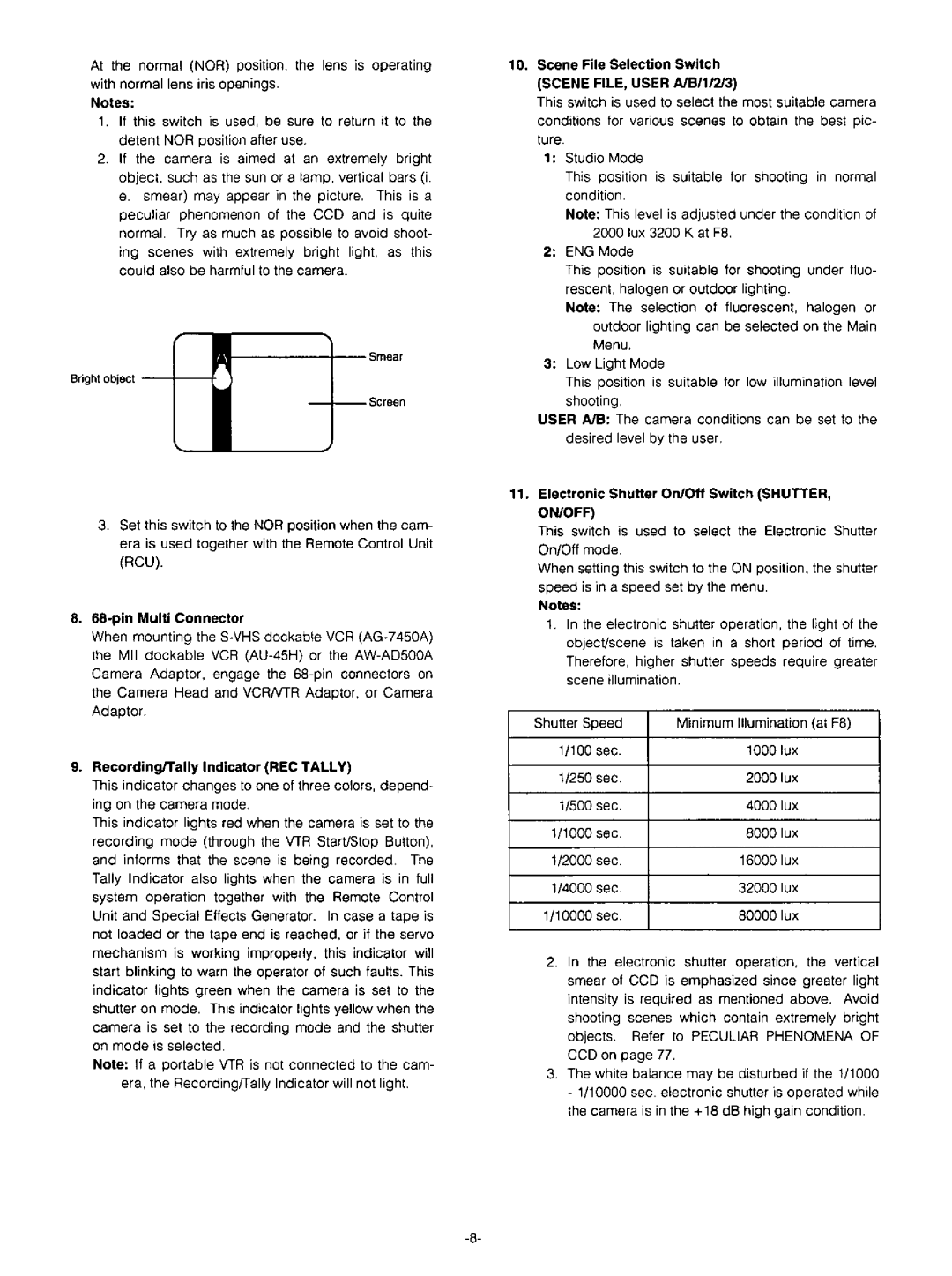 Panasonic AW-F575 manual 