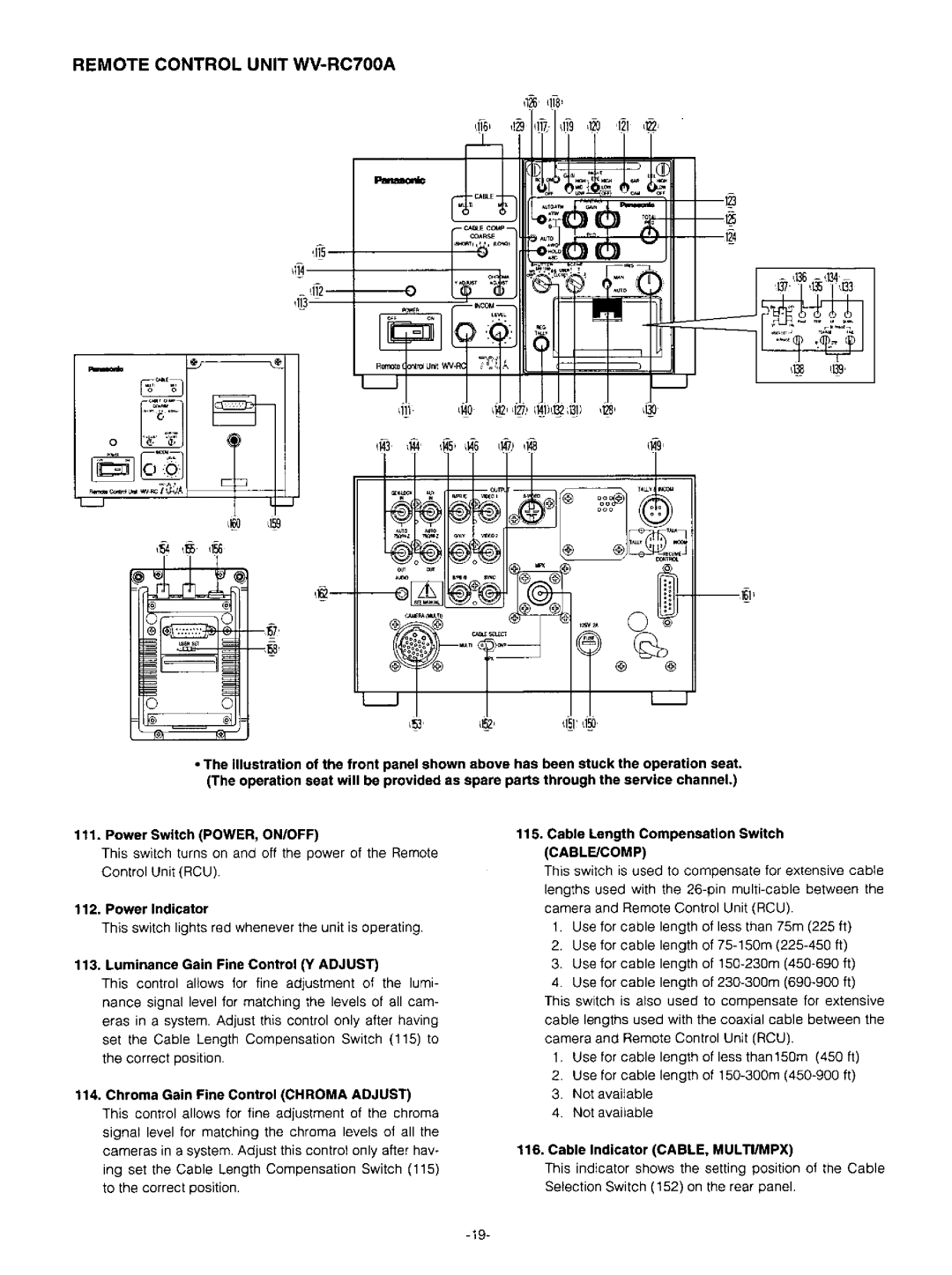 Panasonic AW-F575 manual 