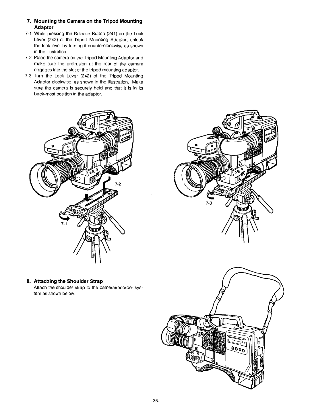 Panasonic AW-F575 manual 