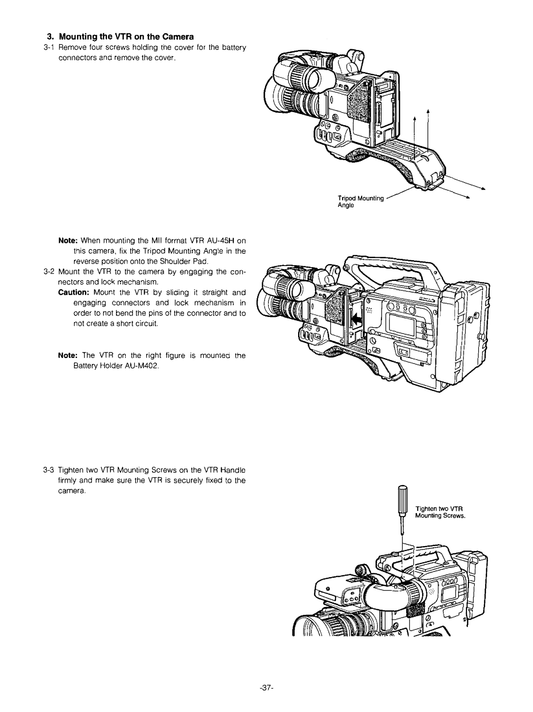 Panasonic AW-F575 manual 