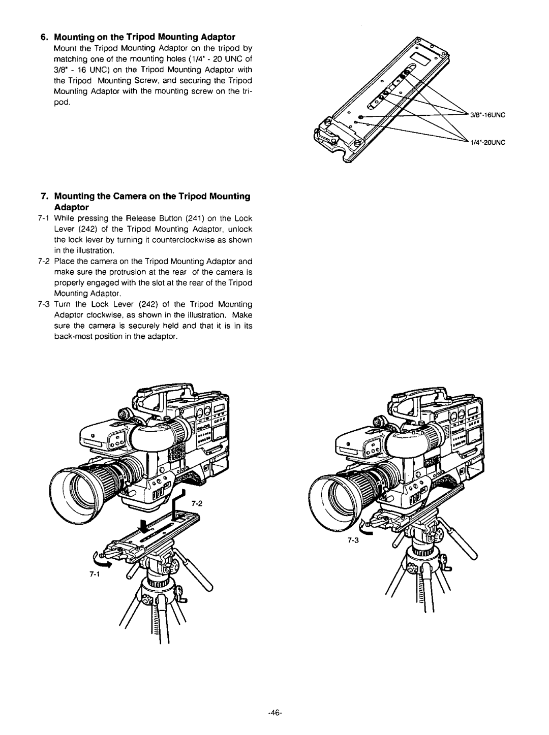 Panasonic AW-F575 manual 