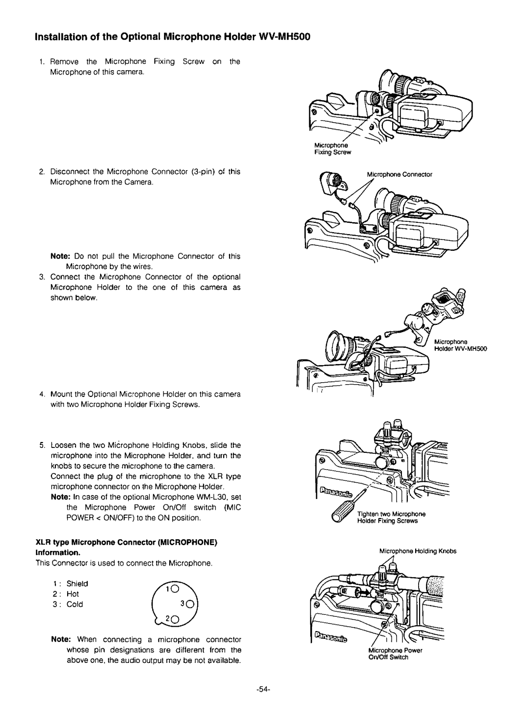 Panasonic AW-F575 manual 