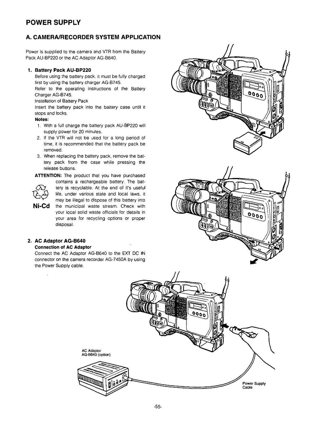 Panasonic AW-F575 manual 