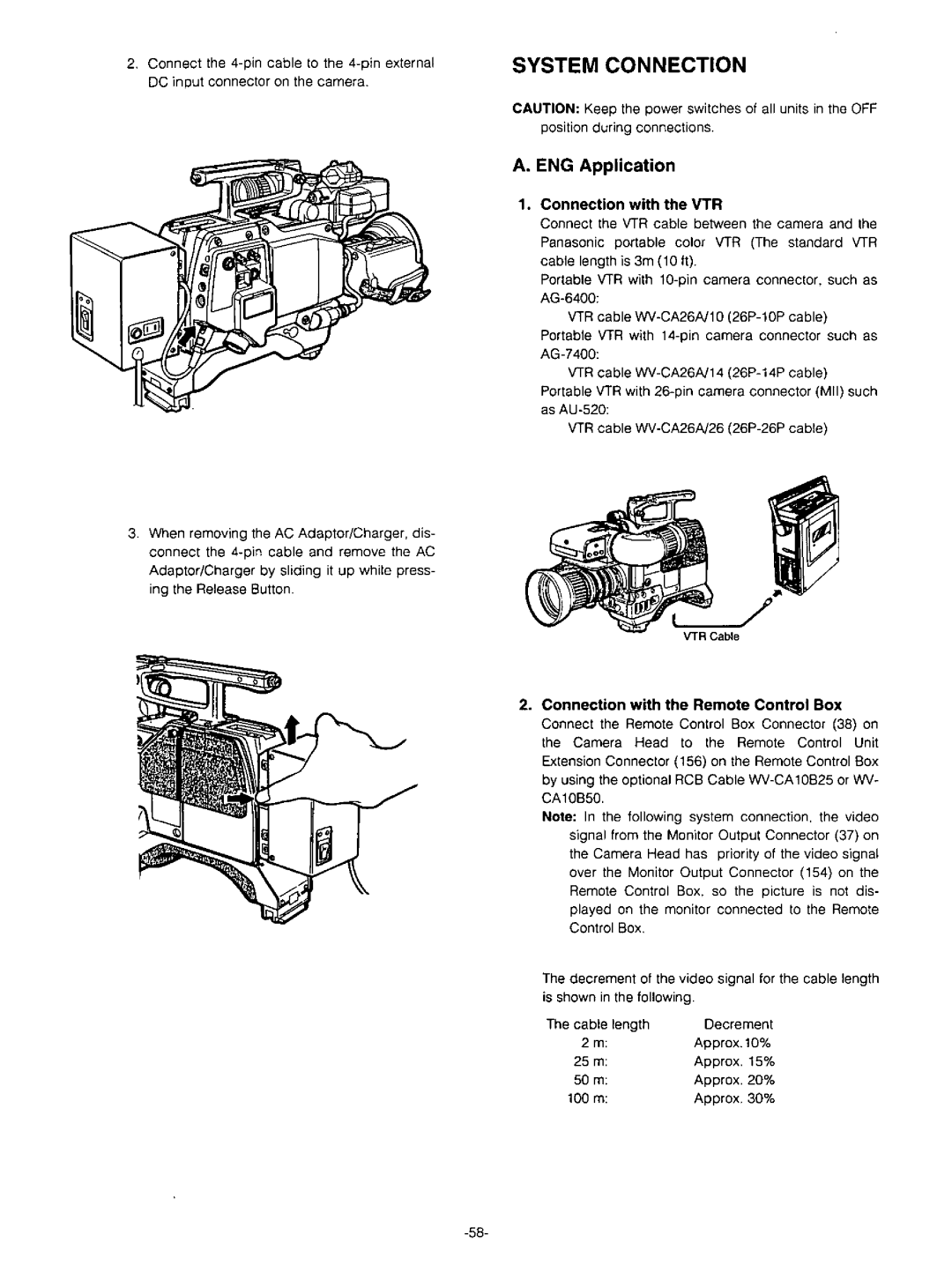 Panasonic AW-F575 manual 