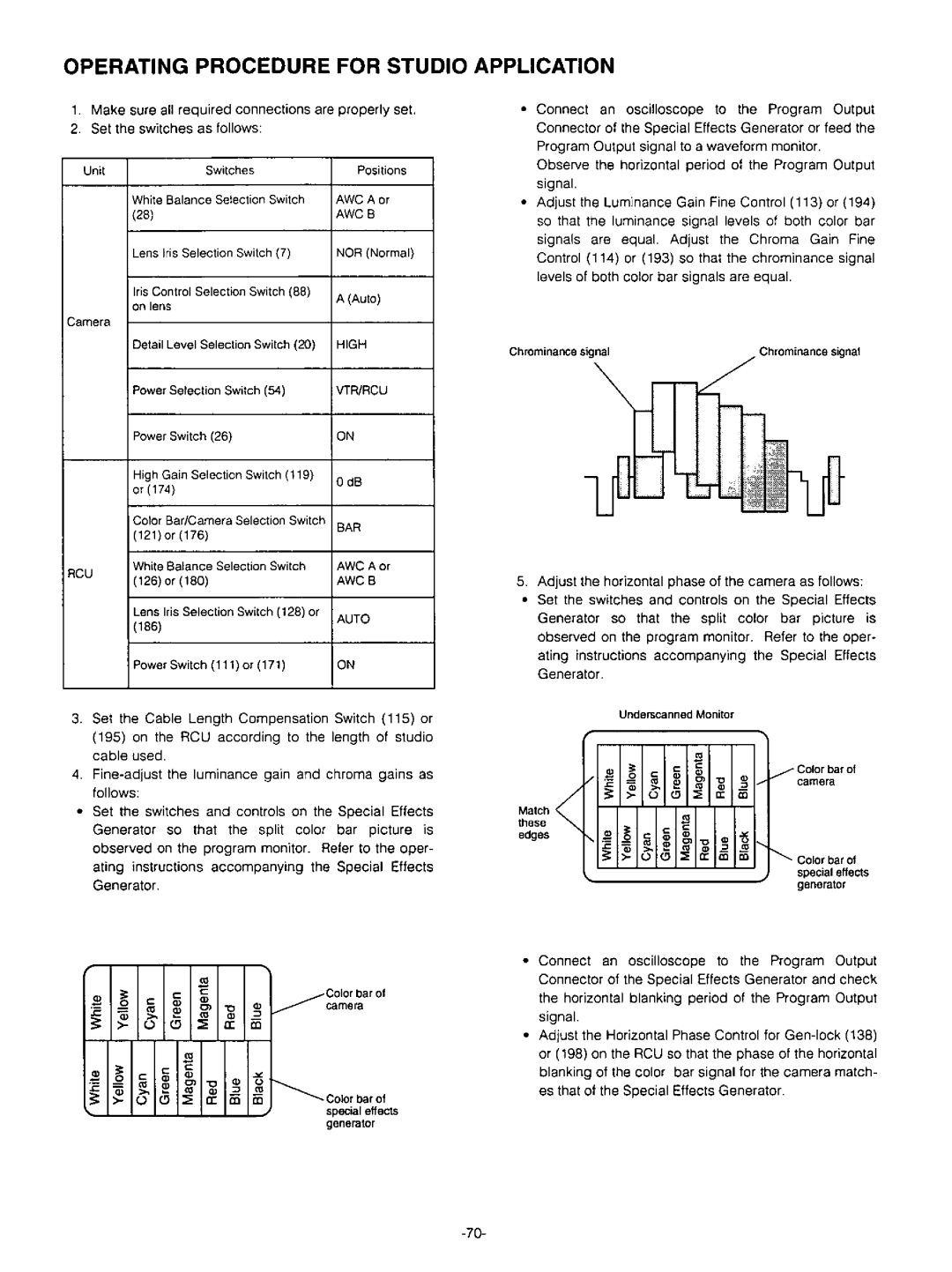 Panasonic AW-F575 manual 