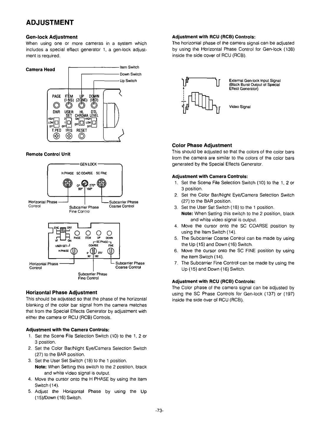 Panasonic AW-F575 manual 